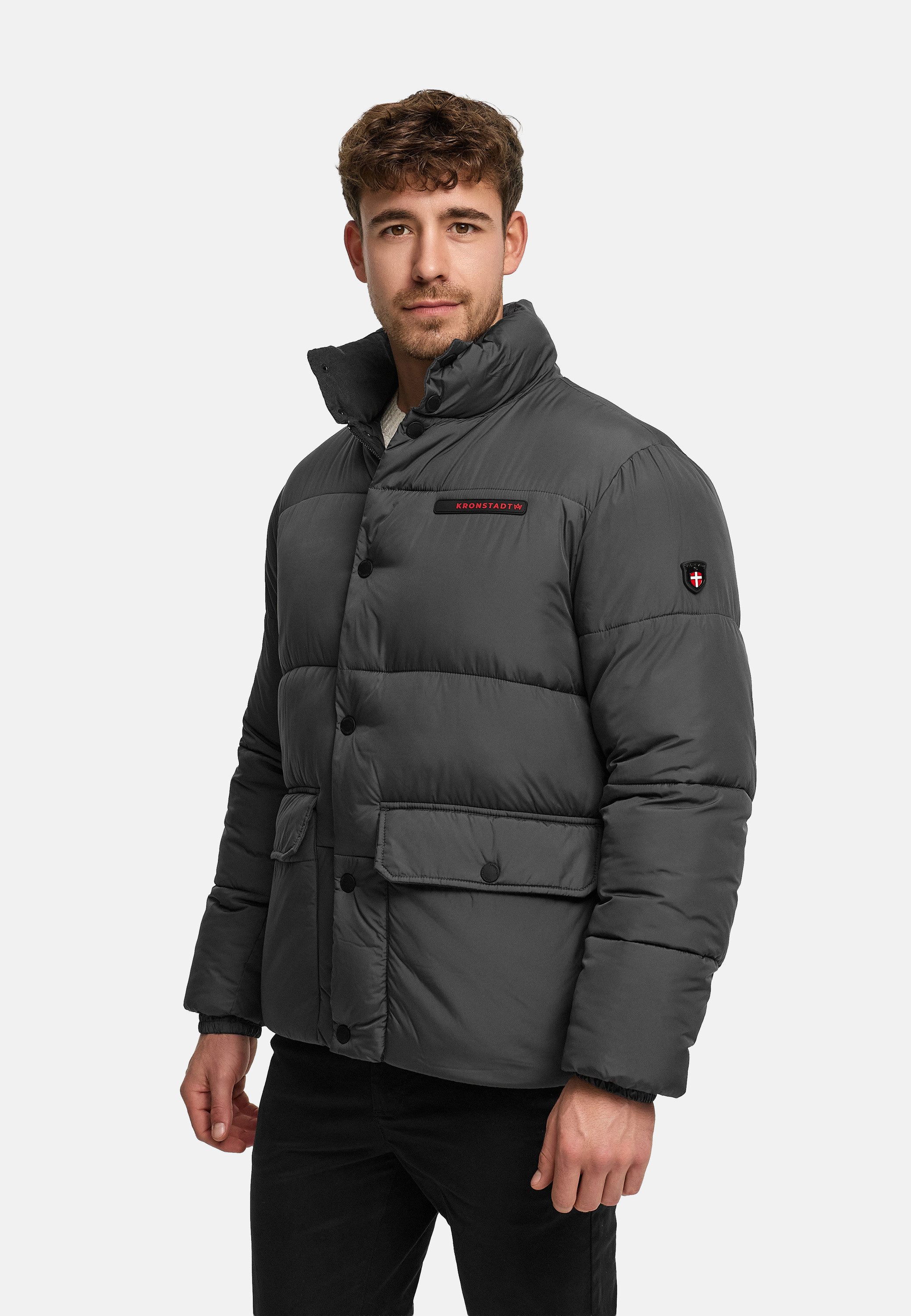 Kronstadt Winterjacke Herren KSStevens puffer Herrenjacke Daunen-Optik Winterjacke im sportlich-eleganten Steppdesign