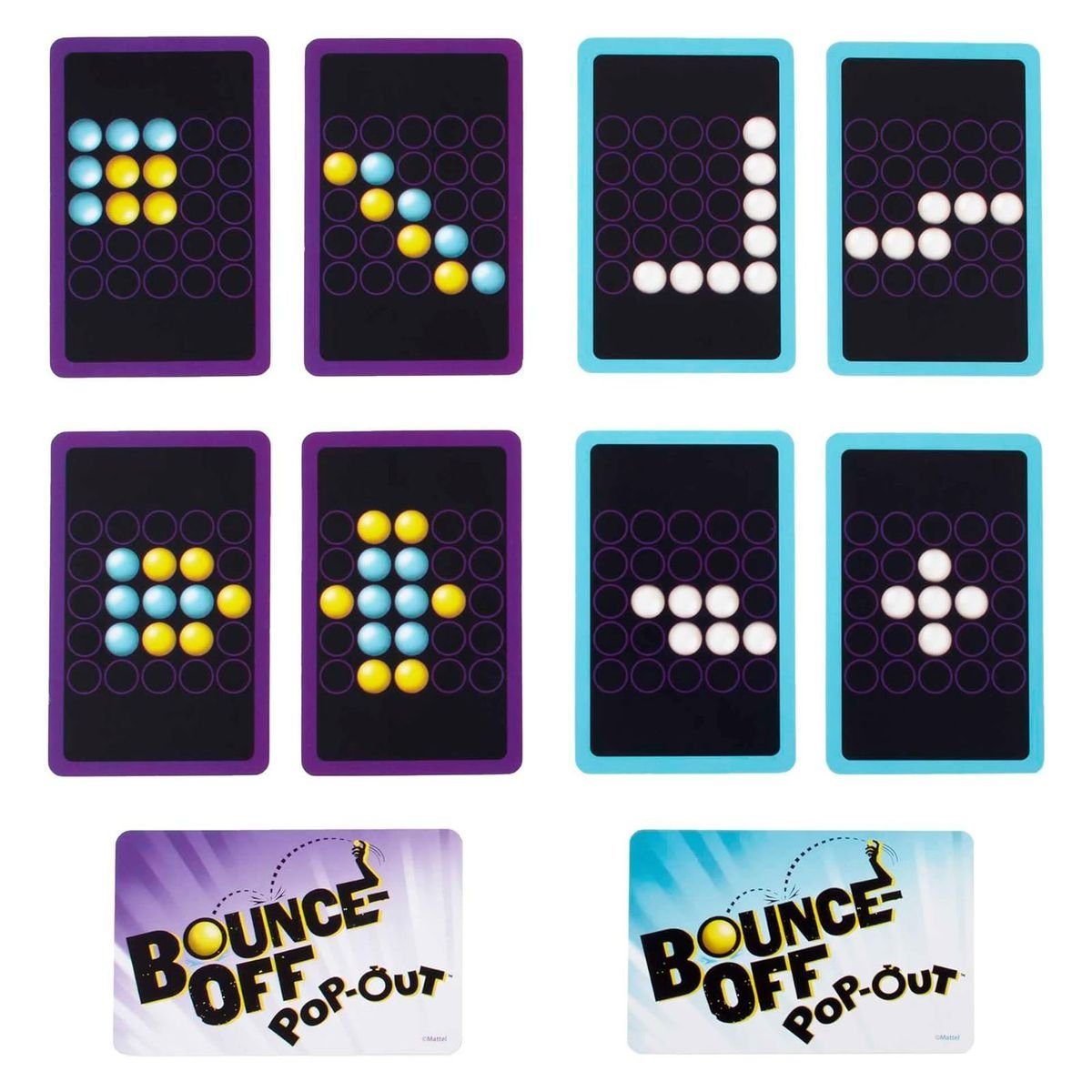 Mattel® Spiel Mattel HKR53 - Bounce Off Pop-Out - Partyspiel, Familienspiel