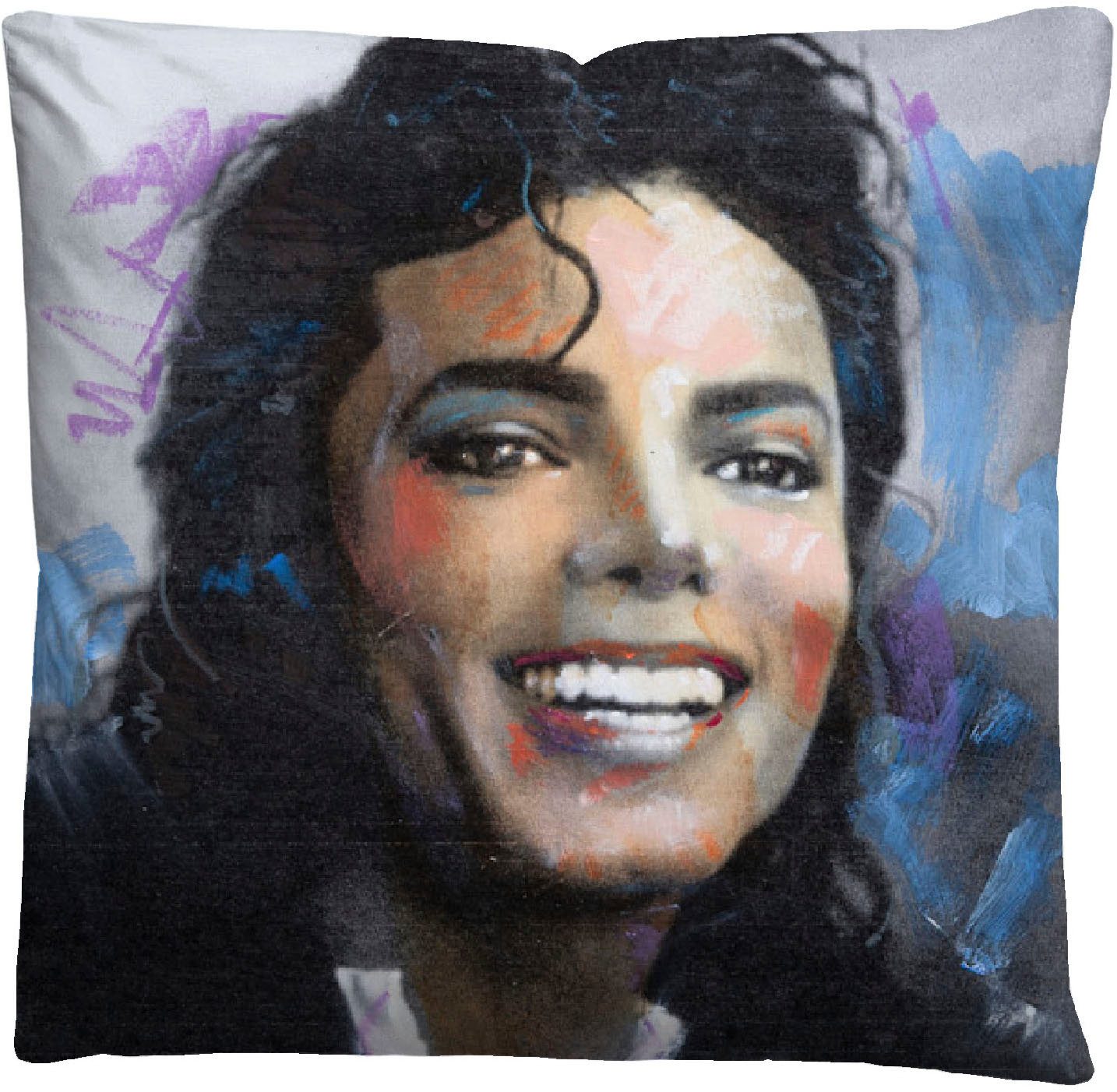 Castell - Markenbettwäsche Wendebettwäsche 561803 Michael Jackson- Sid Maurer, Microfaser, 2 teilig, feiner Glanz + weicher Griff, pflegeleicht, ganzjährig einsetzbar, RV