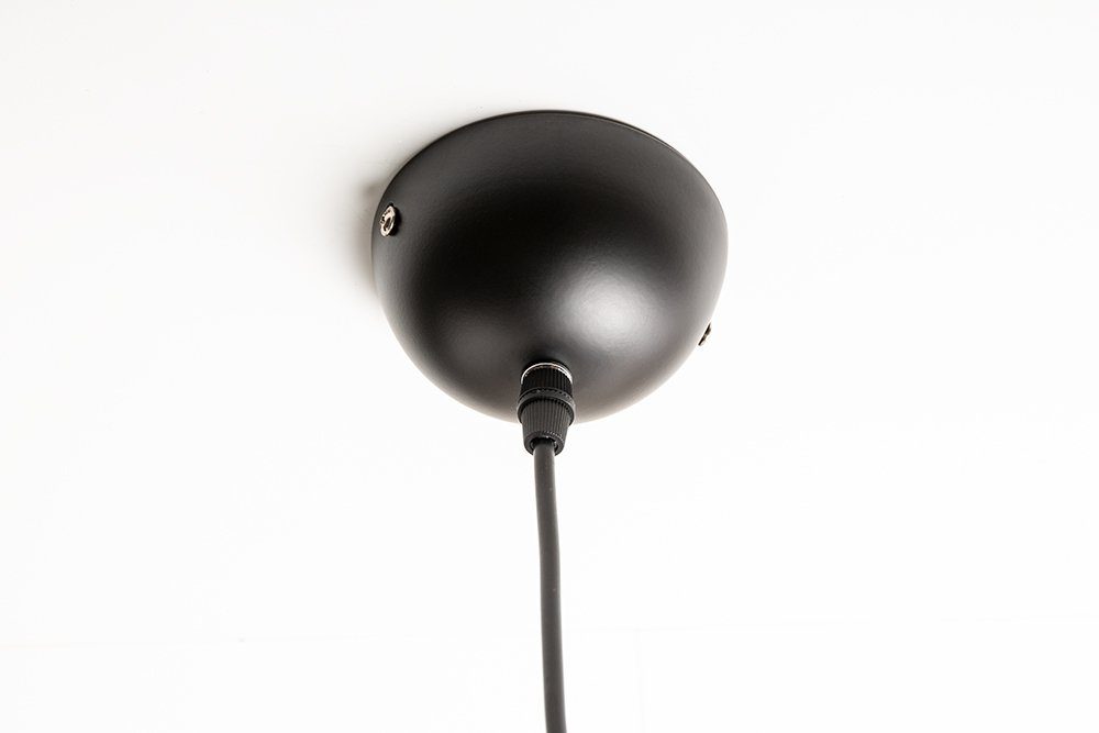 BLACK riess-ambiente Esszimmer Küche Wohnzimmer Hängeleuchte · ohne · schwarz / gold, Leuchtmittel, · 30cm GOLDEN BALL Metall