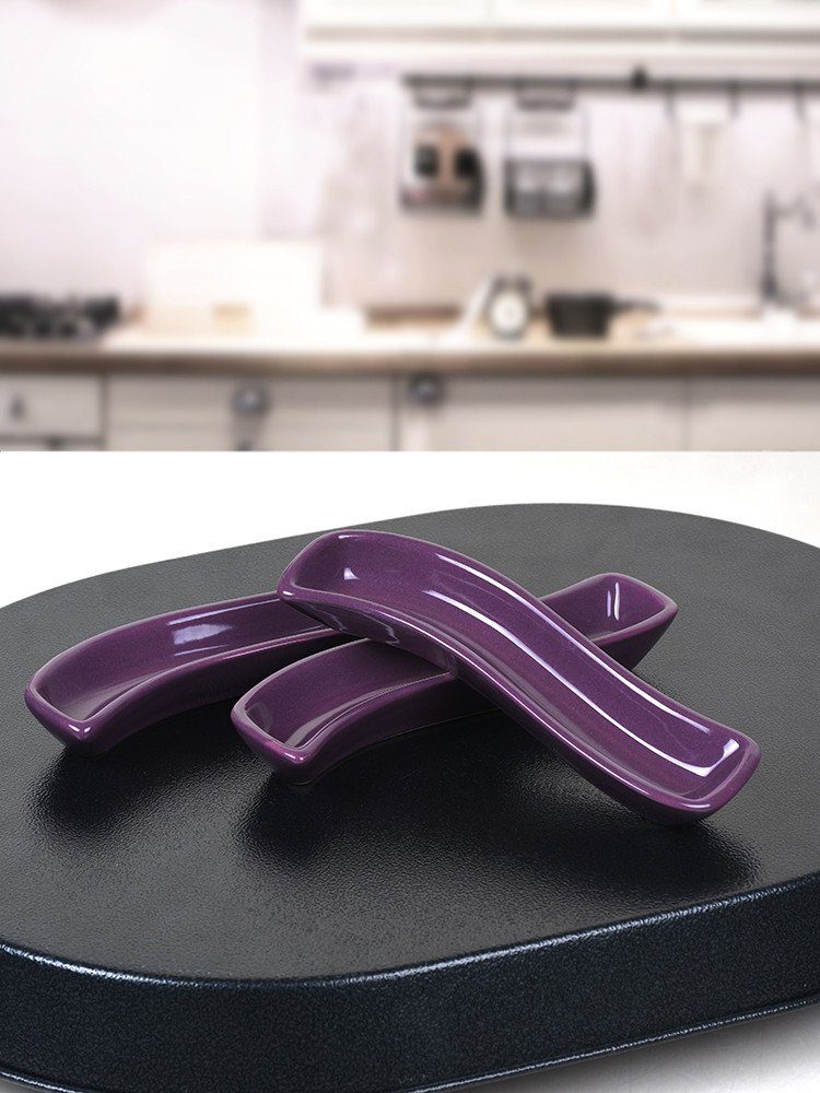 Hermia Concept Teller-Set KRM1126, Violett, Essteller, 100% Keramik