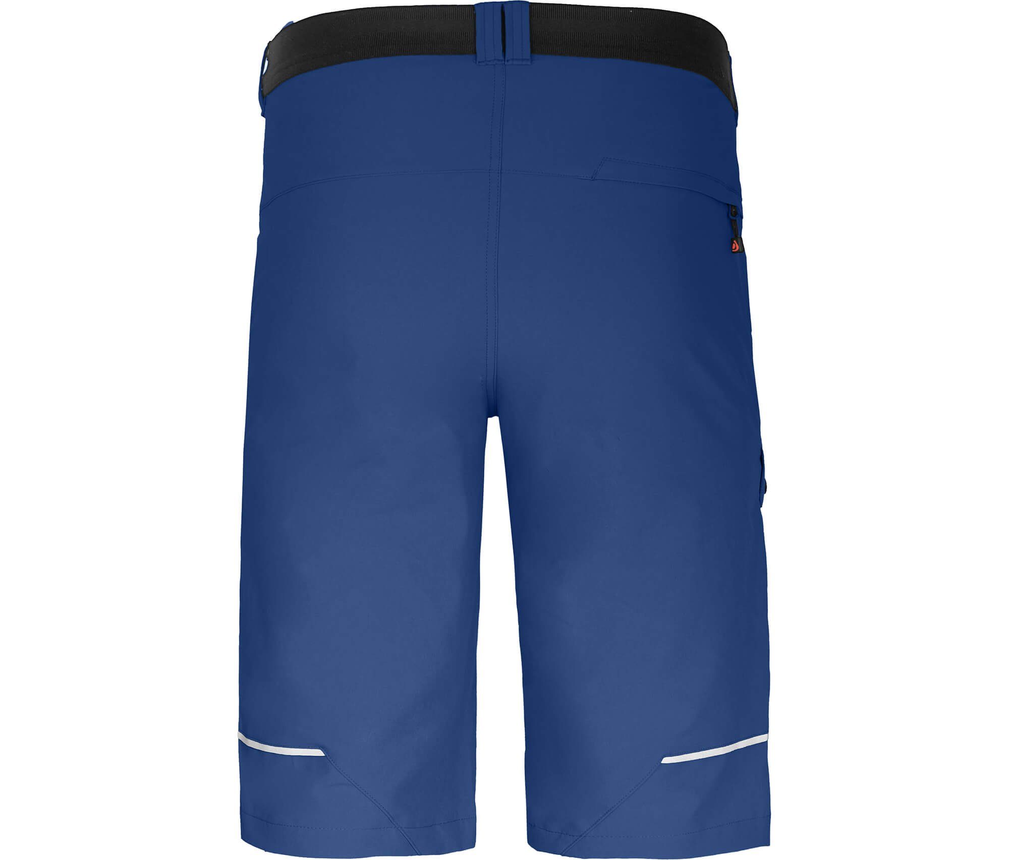 Bergson Outdoorhose Bermuda elastisch, Taschen, Normalgrößen 8 Herren Wandershorts, recycelt, FROSLEV blau