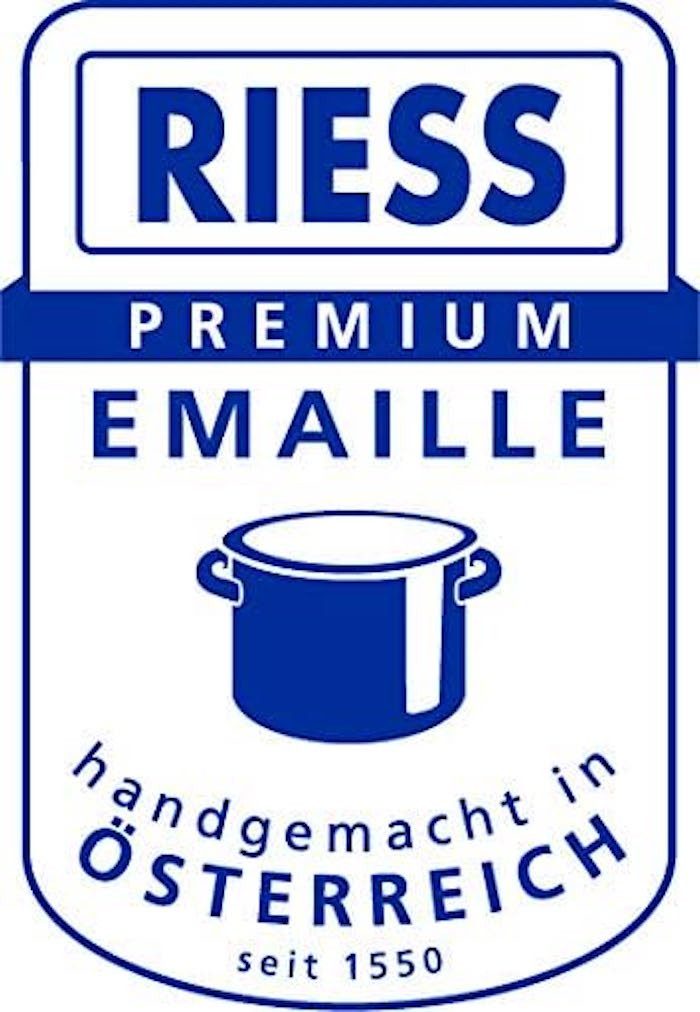 Riess Wasserkessel Riess Flötenkessel Plus 2L rot, Emaille