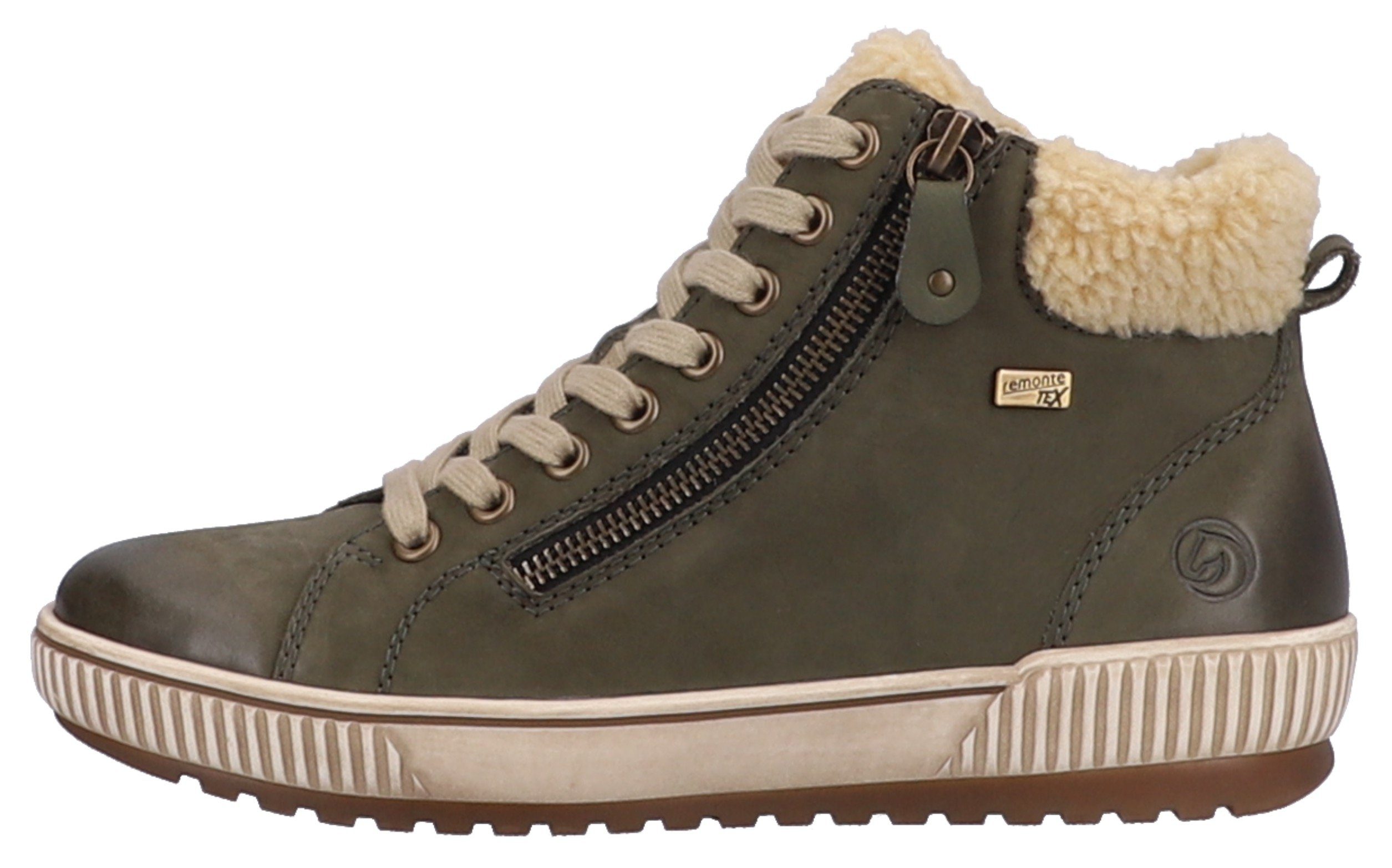 Remonte Winterboots mit Tex-Ausstattung khaki