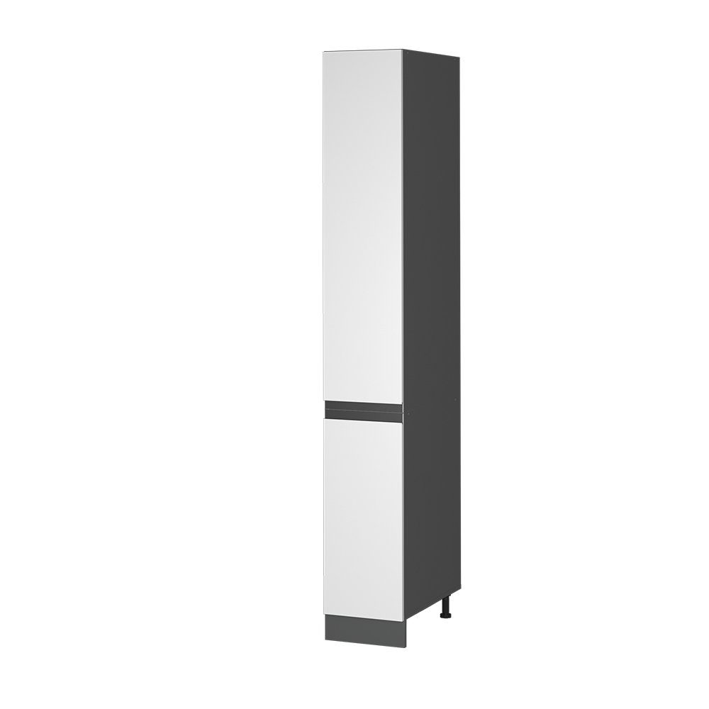 Vicco Hochschrank R-Line, Weiß/Anthrazit, 30 cm günstig online kaufen