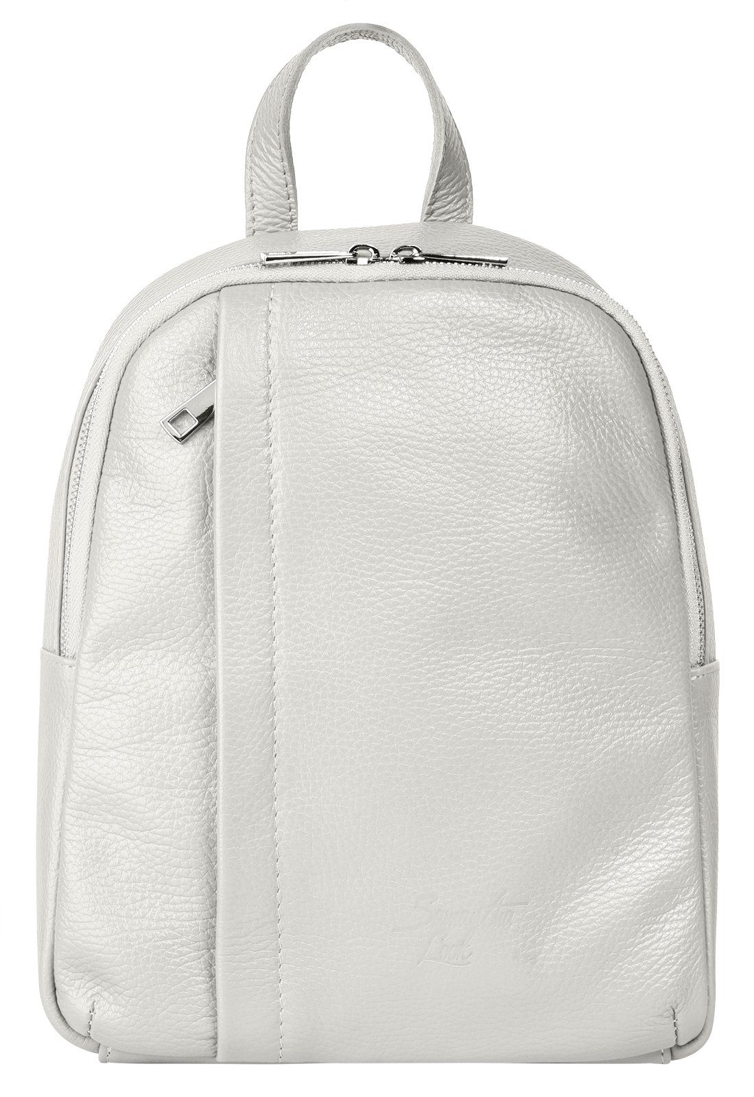 Samantha Look Cityrucksack, Echt Leder, Made in Italy