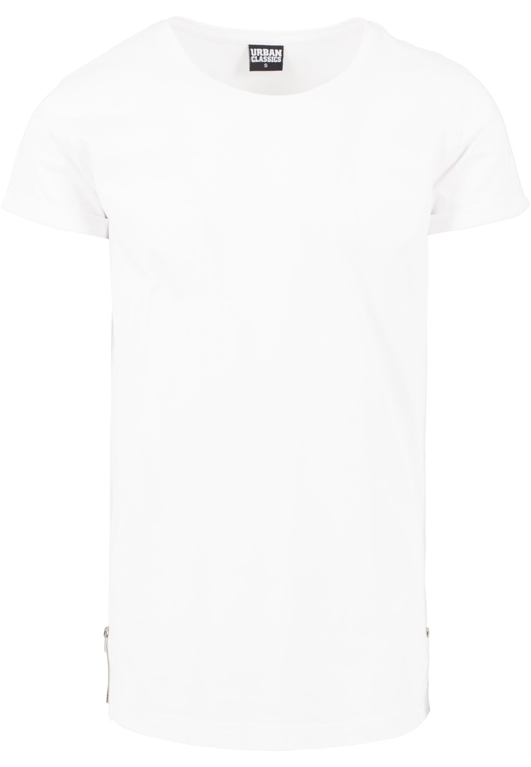 URBAN CLASSICS T-Shirt Urban Classics Herren Long Shaped Side Zip Tee (1-tlg)