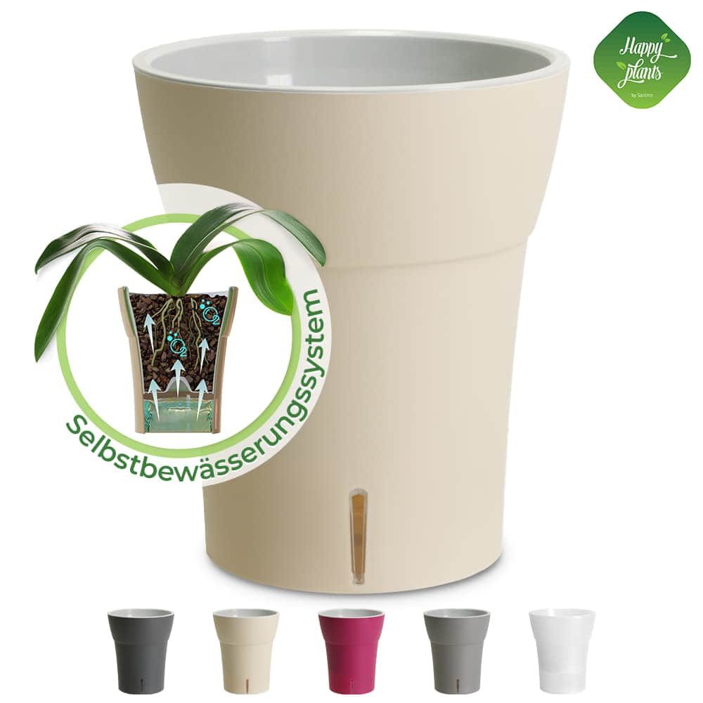 Happy plants Blumentopf Dali-Dea - Selbstbewässernder günstig online kaufen