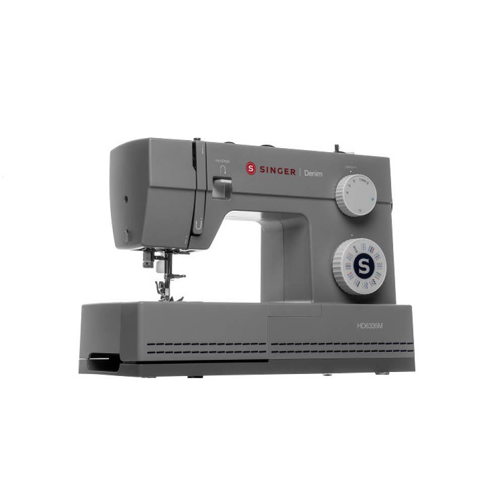 Singer Nähmaschine SINGER Heavy Duty Jeans 6335M Denim, 32 Programme, Singer Heavy Duty Denim: robuste Maschine trifft kraftvollen Motor