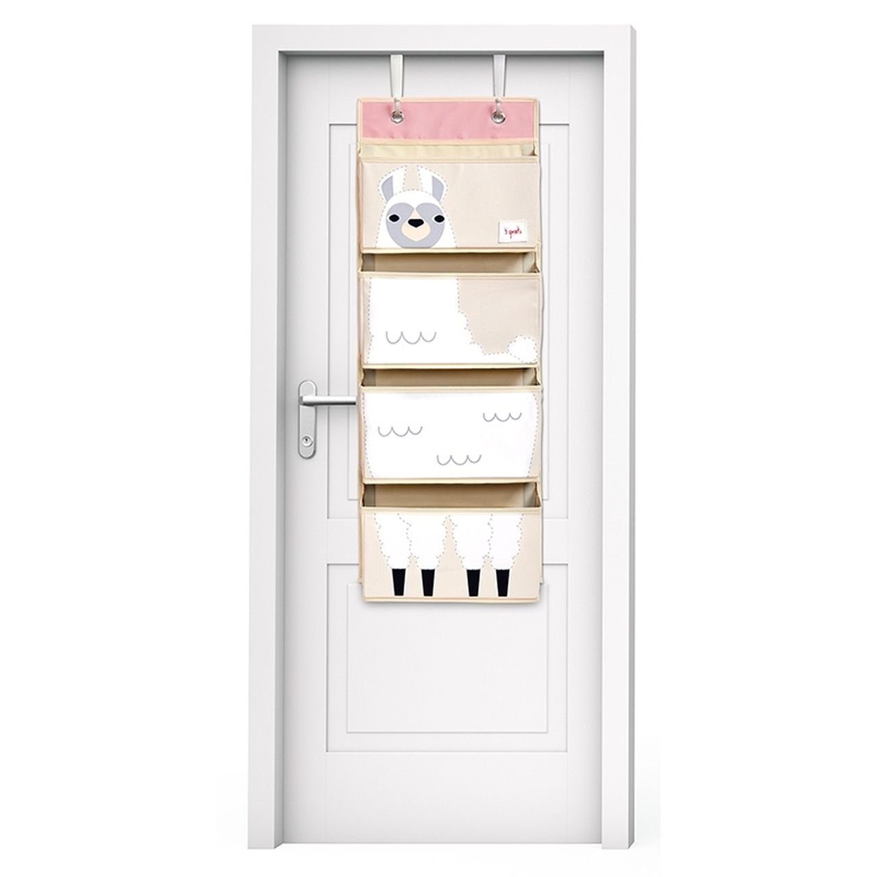 3 Sprouts Organizer Aufbewahrungsorganizer für Türe oder Wand 94 x 33 x 11 cm Tiermotiv