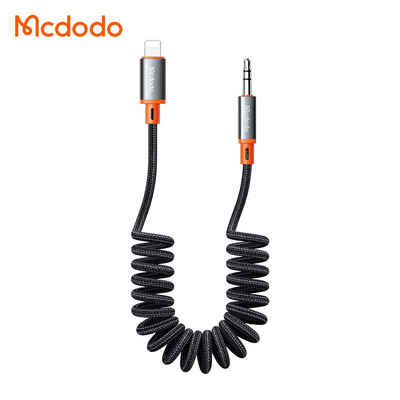 mcdodo »Kabel AUX MFI iPhone Audiokabel 3,5mm Miniklinke 1,8 Meter Adapter HiFi Klinke Adapter, grau« Smartphone-Adapter