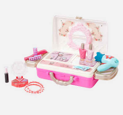 Spectrum Spielzeug-Frisierkoffer Kosmetikkoffer Schleife mit Zubehör Make-up-Spielzeugkoffer, (18-tlg)
