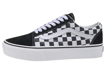 Vans Old Skool Platform Checkerboard Plateausneaker