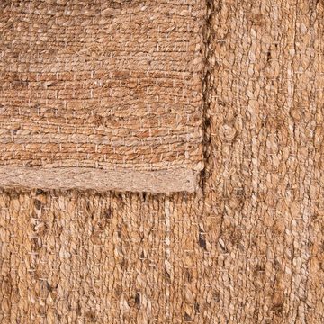 Teppich Wohnzimmer Teppich Jute Handgearbeitet Modernes Sisal, TT Home, Läufer, Höhe: 13 mm