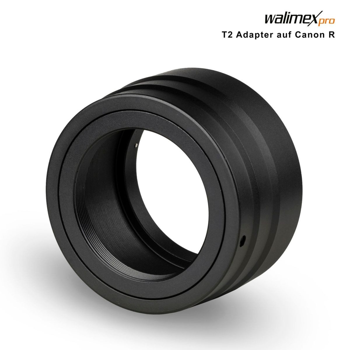 walimex pro T2 Objektiv an Canon R Objektiv-Adapter
