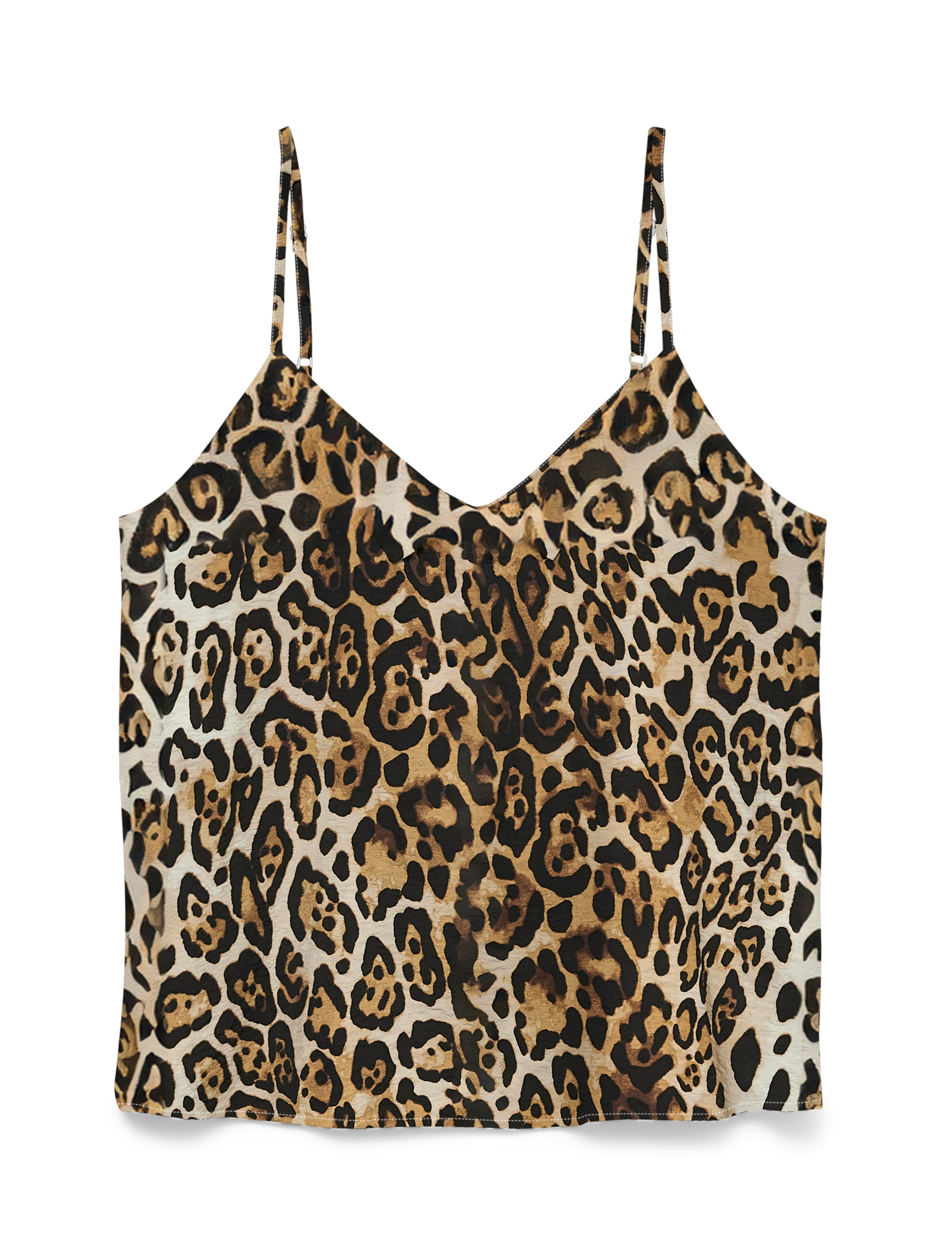 Vero Moda Spaghettitop VMJOSIE SINGLET WVN GA Viskosemischung, regular fit