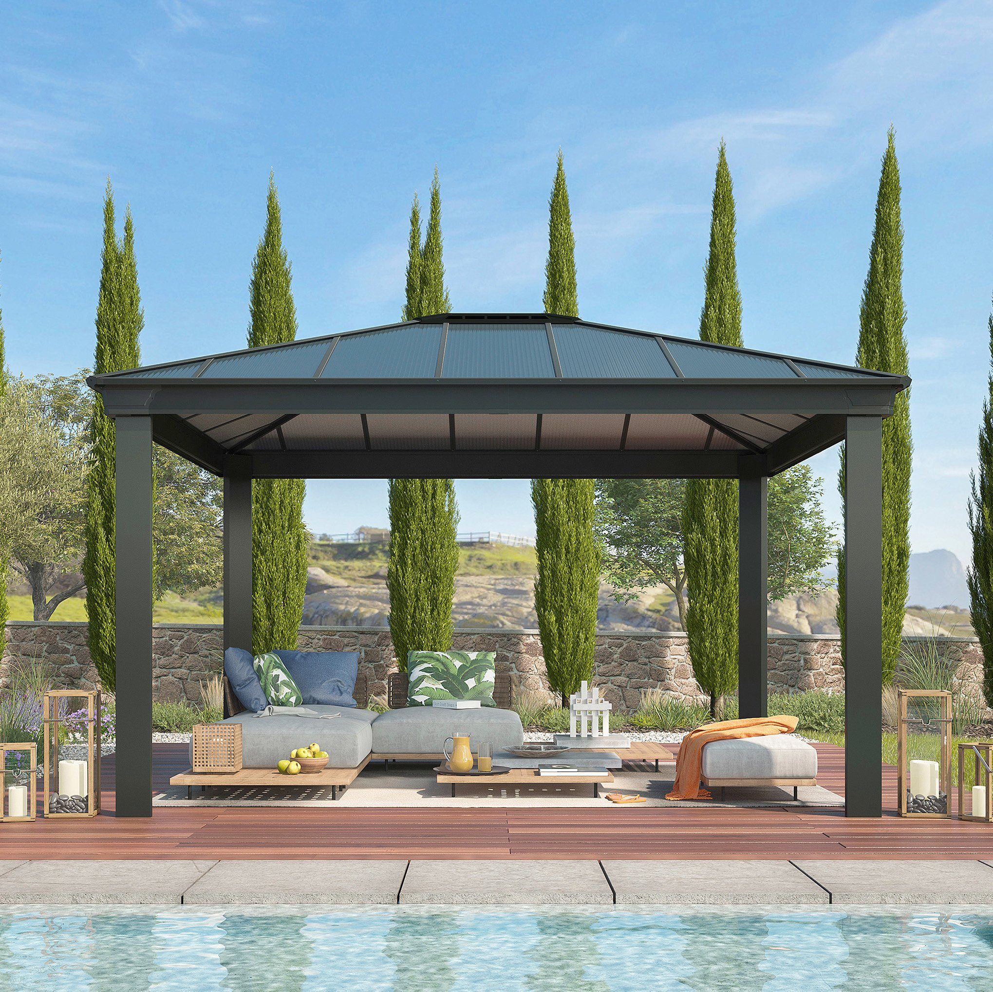 Palram Canopia Pavillon »Dallas 4300«, BxTxH 364x426x296 cm online