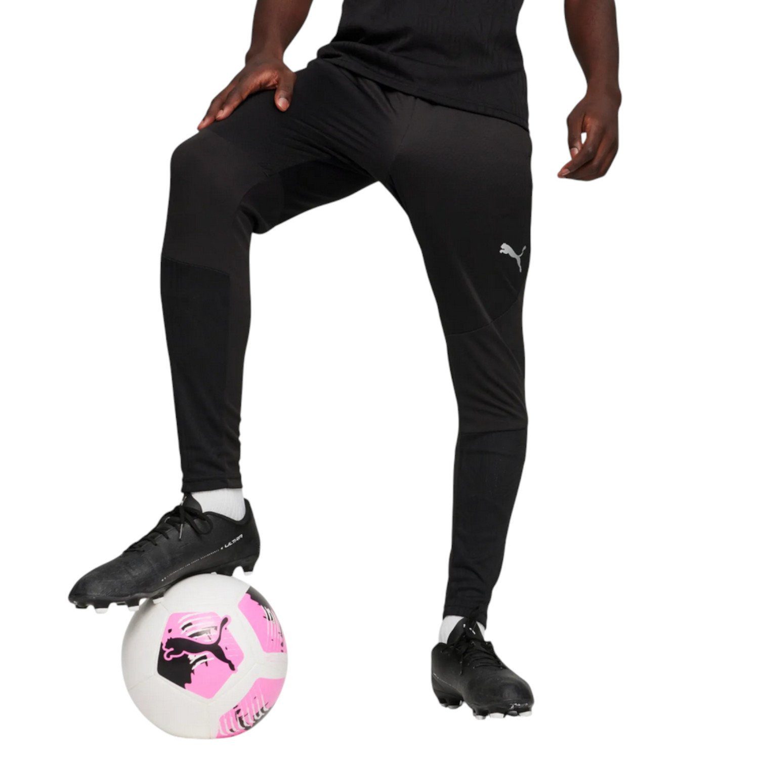 PUMA Trainingshose teamFINAL Pant lang - schwarz Herren