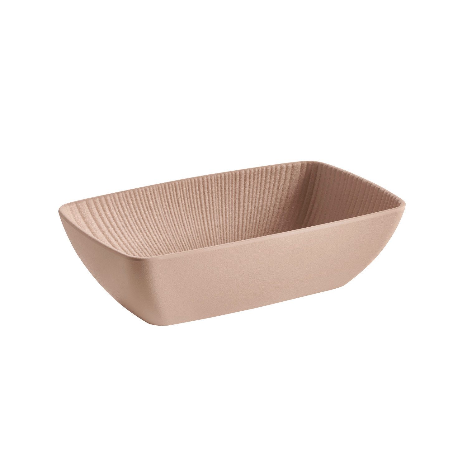 APS Schale NERO GN 1/4 - 26,5 x 16,2 cm, Melamin, (1-tlg), GN Servierschale, bruchsicher, stapelbar, spülmaschinengeeignet