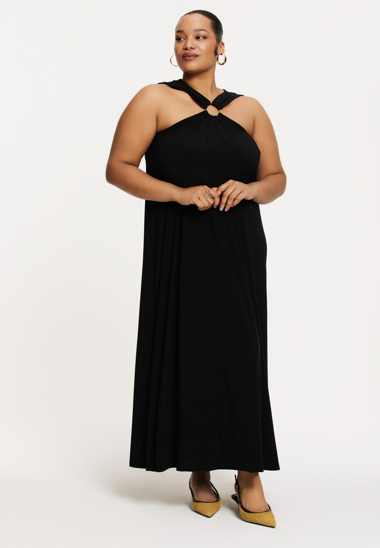 YOEK A-Linien-Kleid Damen Kleid ärmellos günstig online kaufen