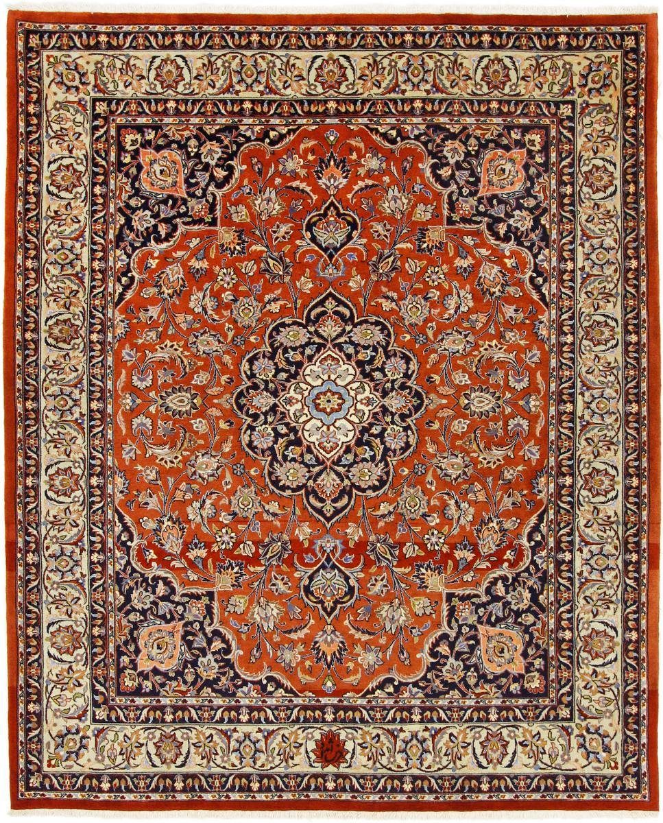 Orientteppich Mashhad Khorasan 203x244 Handgeknüpfter Orientteppich / Perserteppich, Nain Trading, rechteckig, Höhe: 12 mm