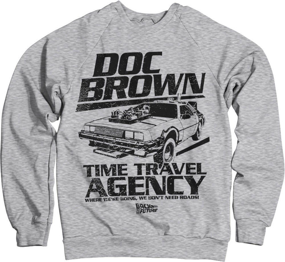 Back to the Future Rundhalspullover