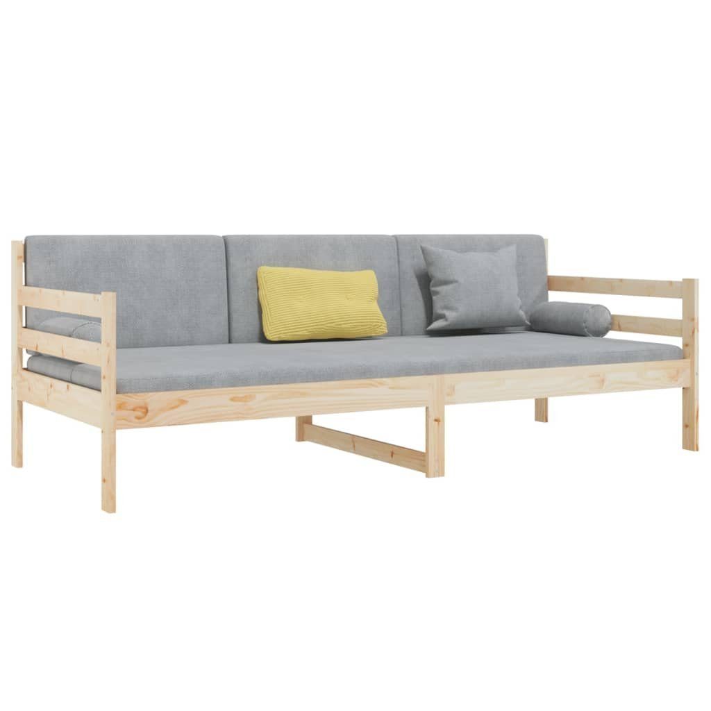 vidaXL Bett Tagesbett ohne Matratze 80x200 cm Massivholz Kiefer
