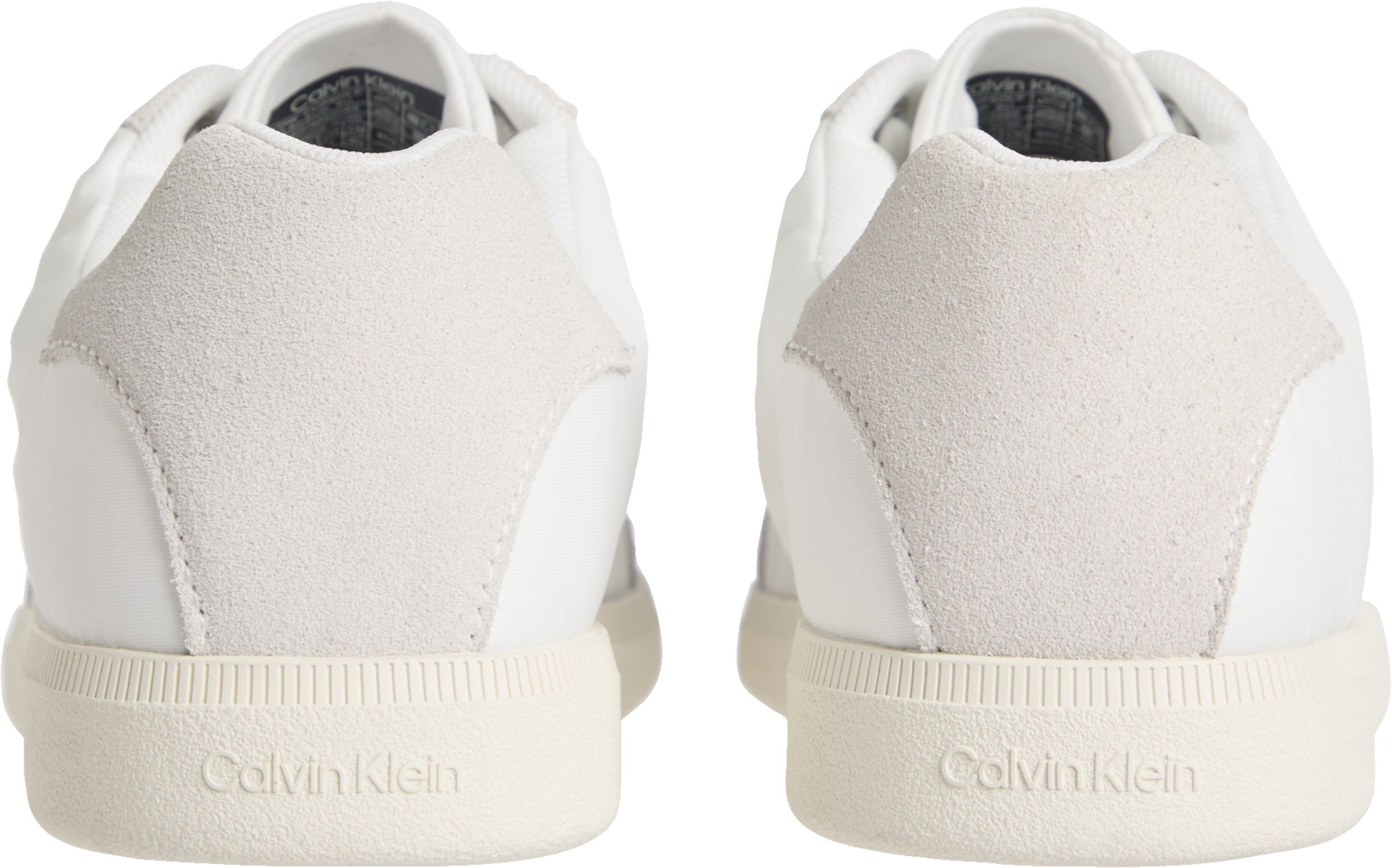 Calvin Klein LOW CUPSOLE LACEUP SU Sneaker Schnürschuh, Halbschuh, Freizeitschuh im Materialmix