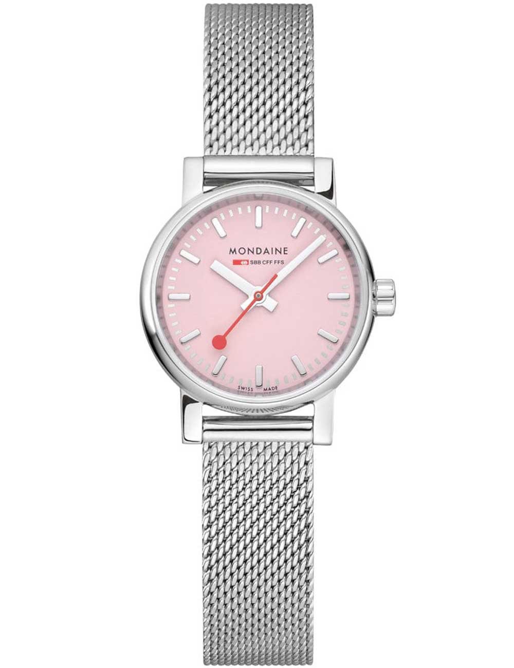 MONDAINE Quarzuhr Mondaine MSE.26130.SM Damenuhr evo2 SBB 26mm 3ATM Mondain günstig online kaufen