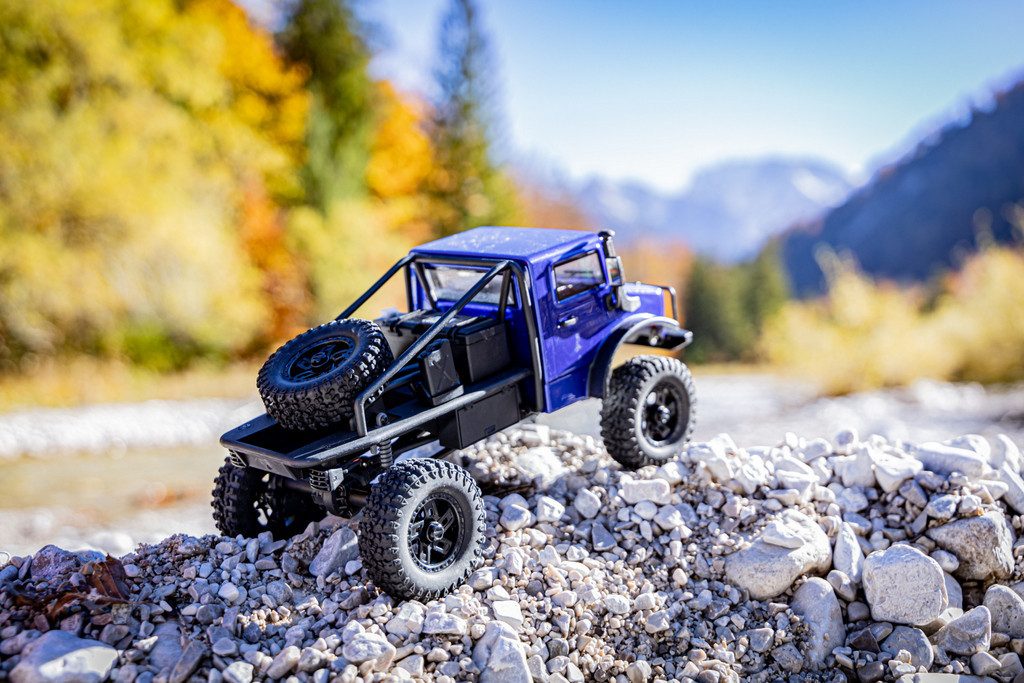 Absima RC-Auto 1:18 Elektro RC Modellauto Crawler Trail Hunter V2 (Set, Ready to Run), Kleine Maße - Großer In- und Outdoor Spaß