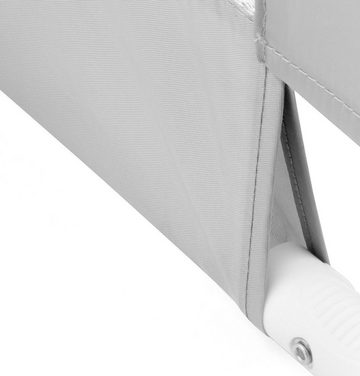 Moby-System Bettschutzgitter Bettschutzgitter - Bed Rail - Farbe: grau