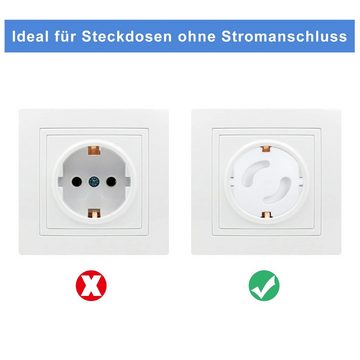 HYTIREBY Funksteckdose steckdosen kindersicherung 20 Stück, 20-St., für Deutschland (Schuko Steckdosen/Stecker Typ F)