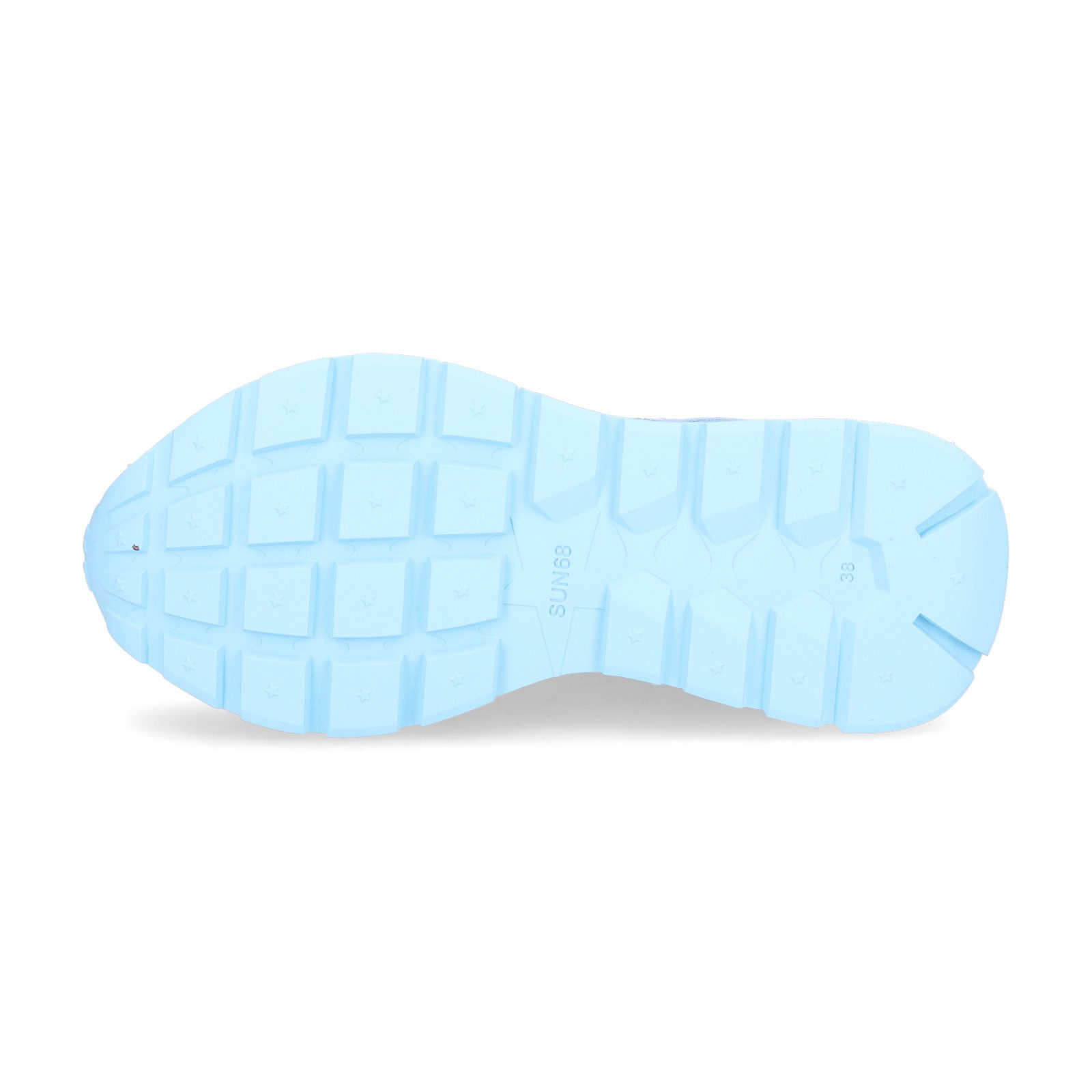 SUN 68 Sun68 Damen Sneaker Ally Solid Nylon blau Sneaker