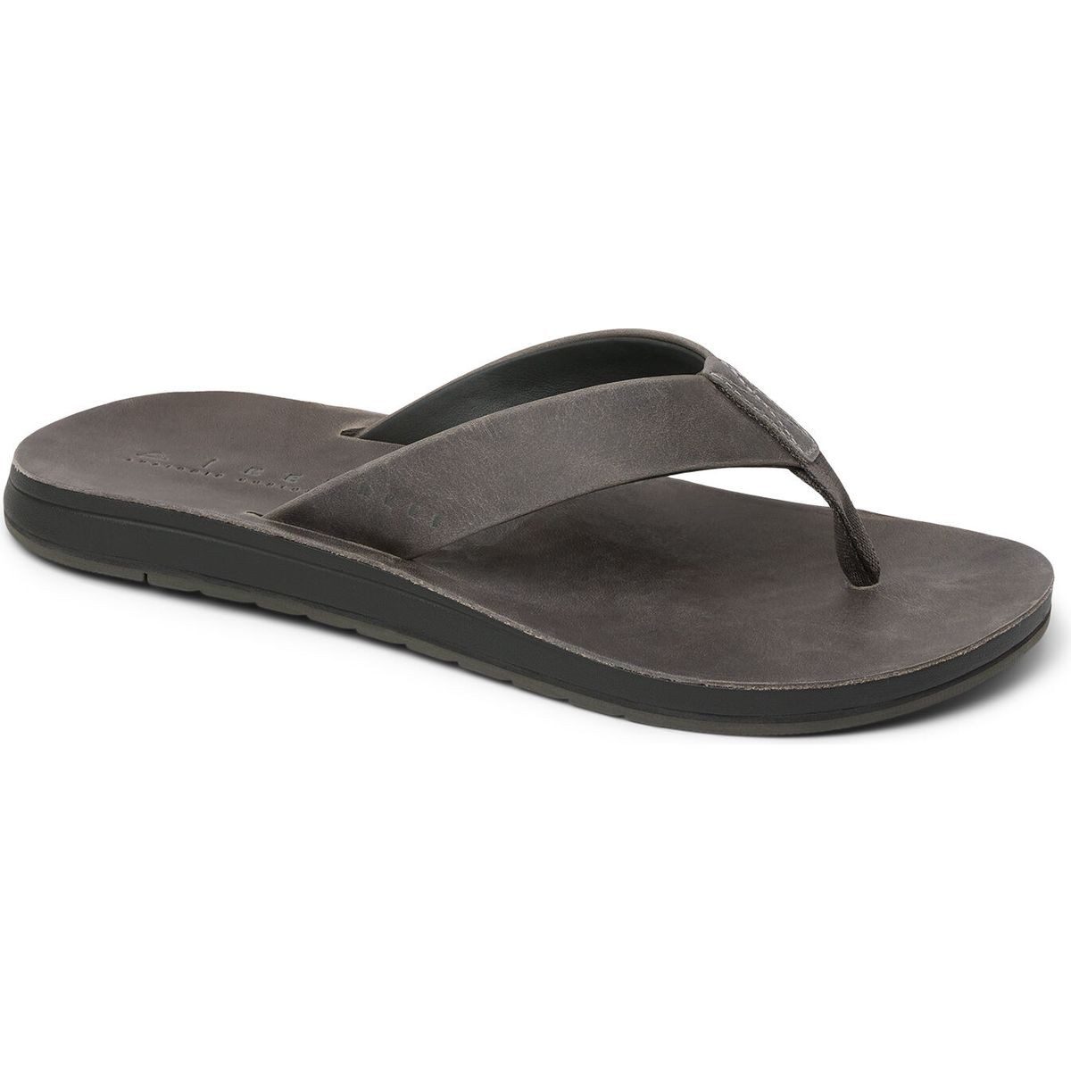 Reef Ojai Classic Outdoorsandale Hochwertige Herren-Flip-Flops aus Leder mit komfortablem Fußbett und