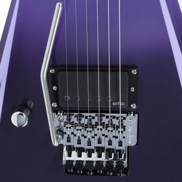 ESP E-Gitarre, LTD Alexi Hexed Lefthand Purple Fade - Signature E-Gitarre