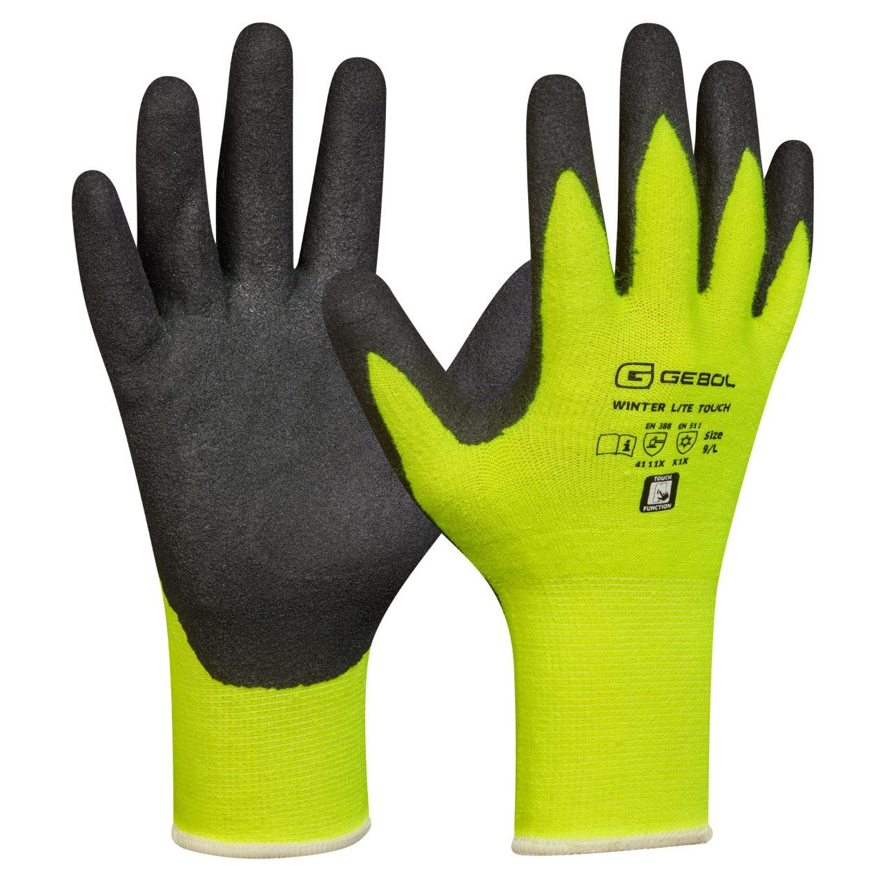 Gebol Arbeitshandschuhe Gebol Handschuh Winter Lite Touch