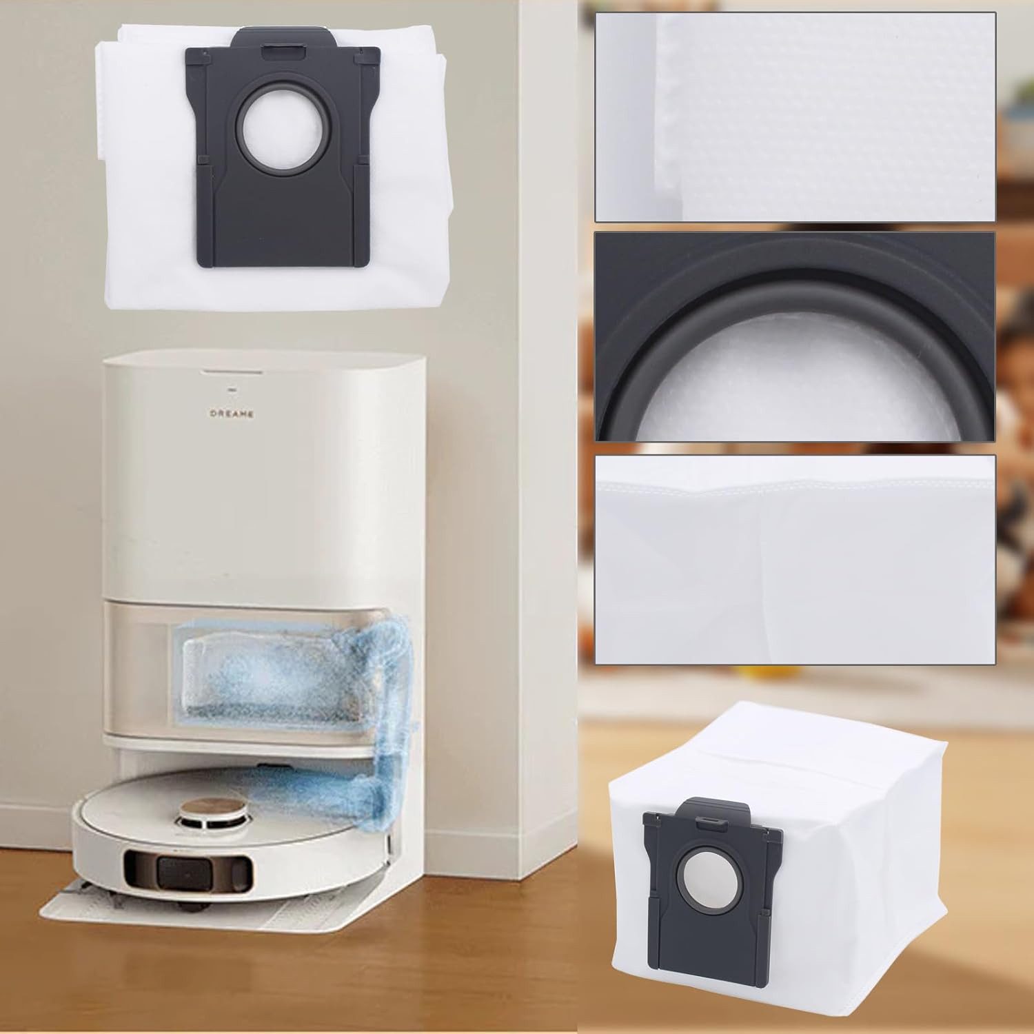 FELIXLEO Reinigungsbürsten-Set Geoviizon Ersatzset für Dreame L10s Ultra Hauptbürste Filter, (1-tlg)