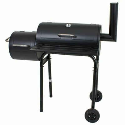 Harms Import Smoker Premium Holzkohlegrill Räuchergrill Räucherofen Smoker Grill BBQ