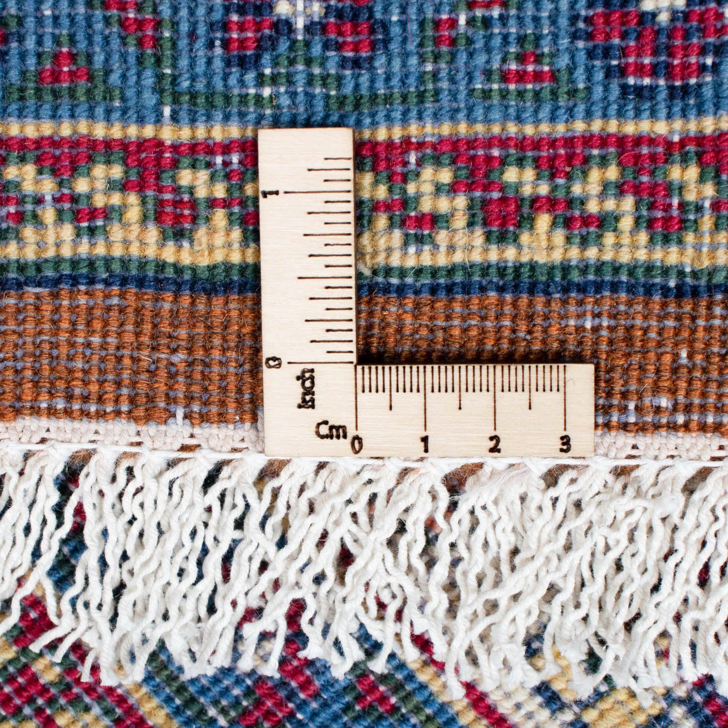 mm, Höhe: 120 cm, Wollteppich x Marrone 10 mit Unikat Shiraz Medaillon rechteckig, Zertifikat morgenland, 158