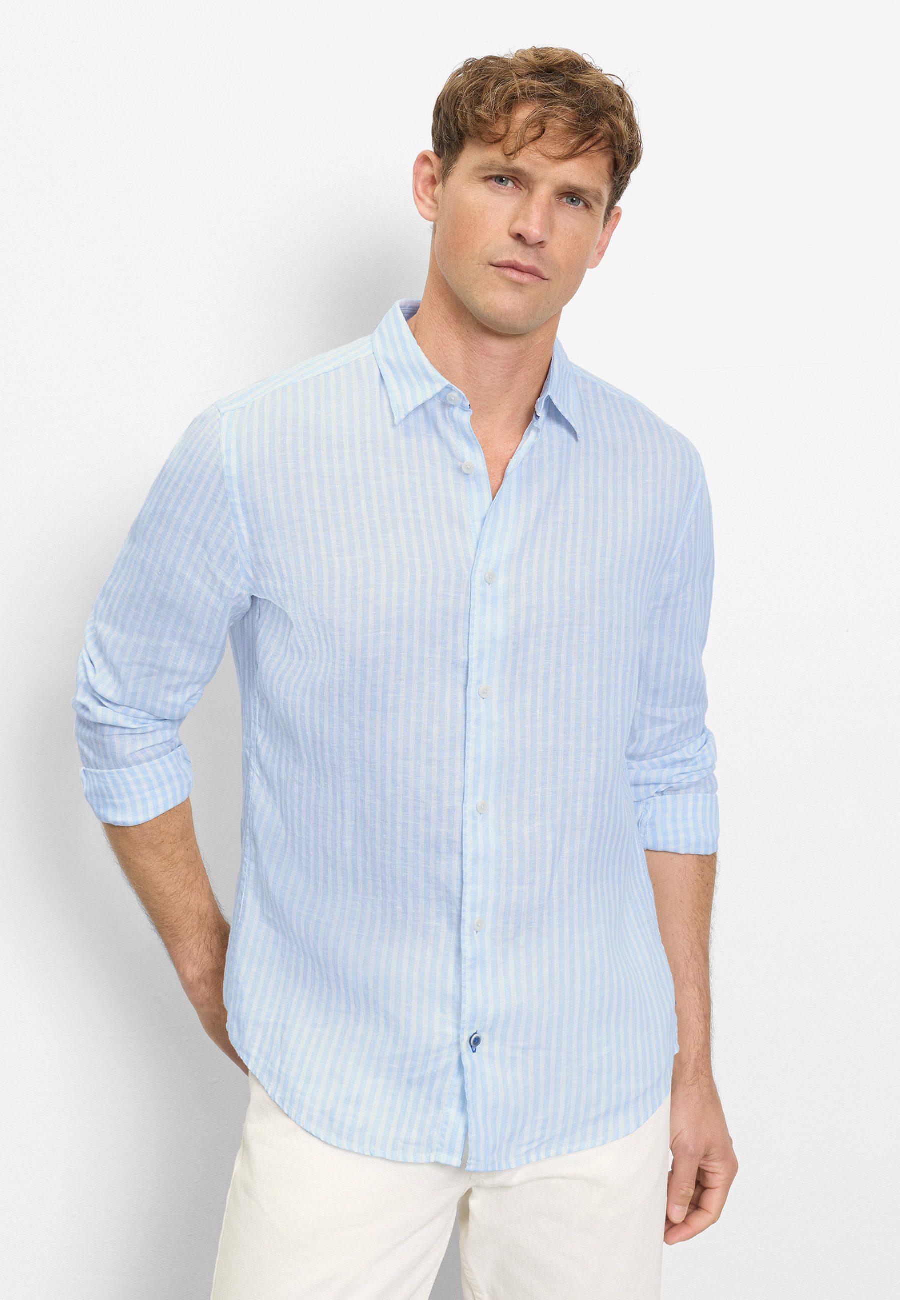 OLYMP Langarmhemd OLYMP Casual, regular fit, Kent