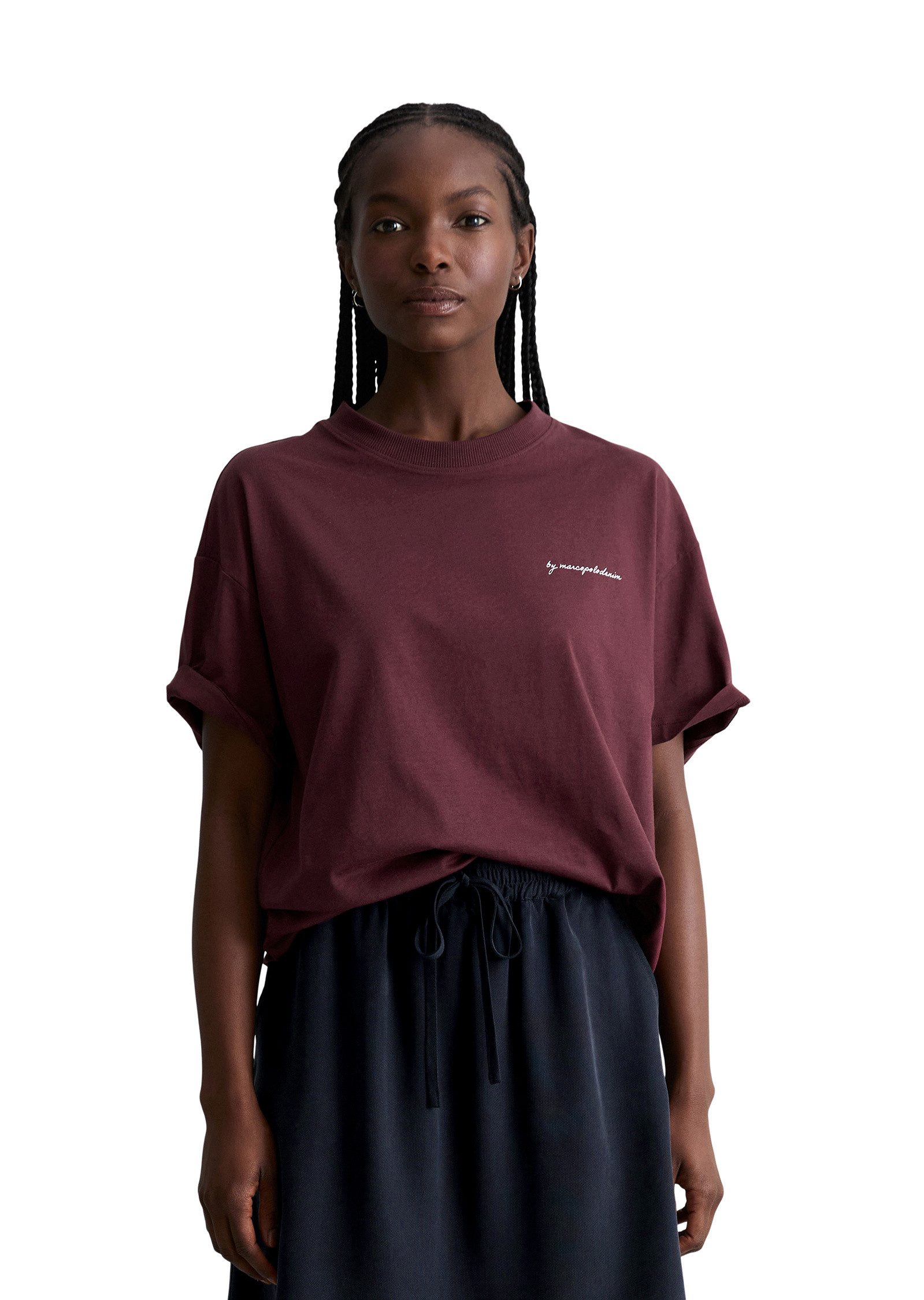 Marc O'Polo DENIM T-Shirt mit Rückenprint günstig online kaufen