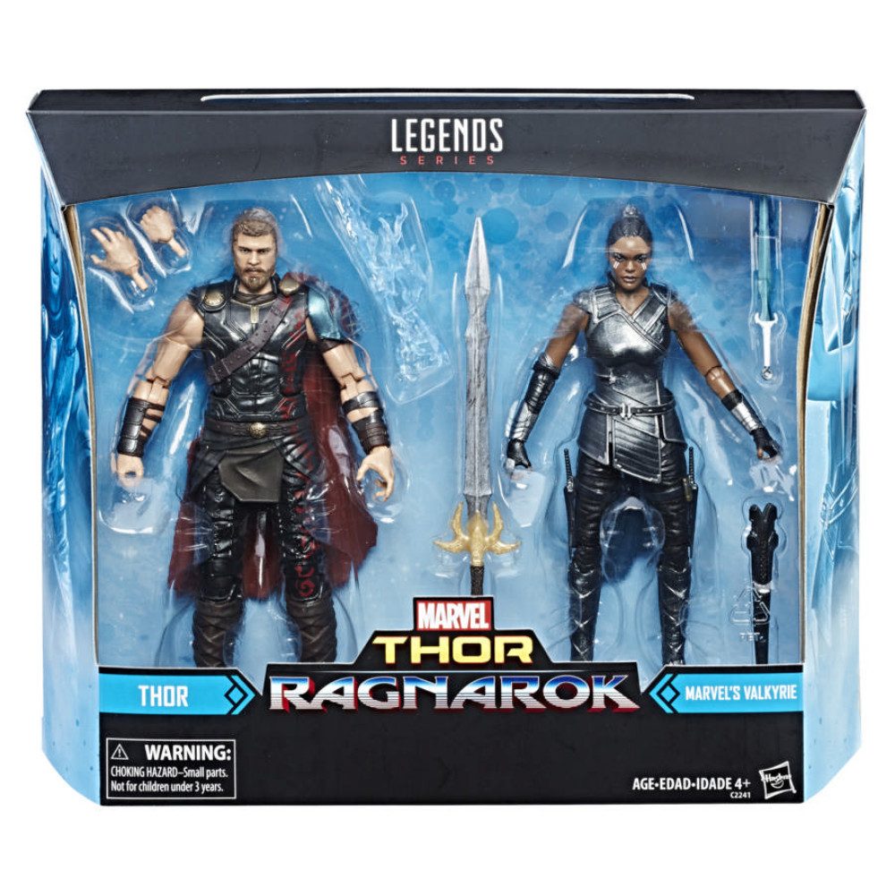 Hasbro Actionfigur MARVEL LEGENDS THOR RAGNAROK THOR & VALKYRIE EXCLUSIVE ACTIONFIGUREN 2