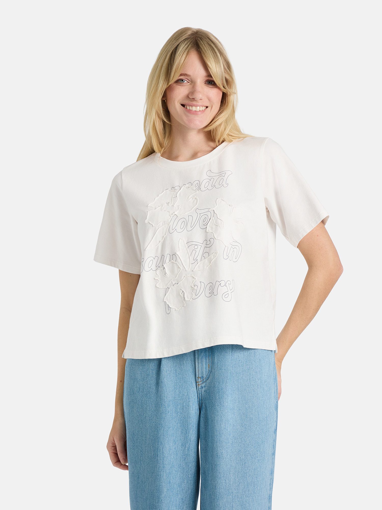 Lieblingsstück T-Shirt CleoL Obermaterial: 96% Baumwolle, 4% Elasthan