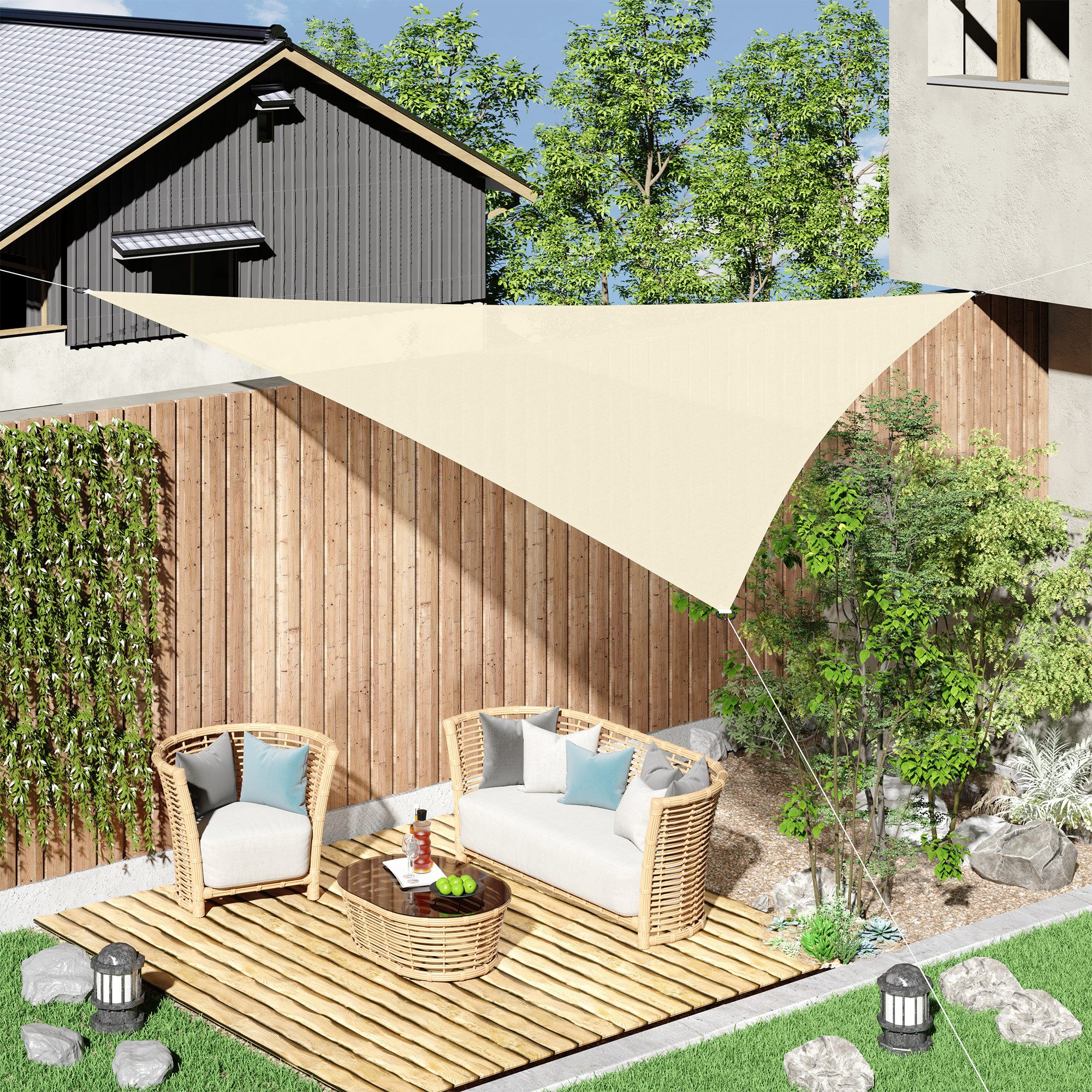 Outsunny Sonnensegel Sonnensegel