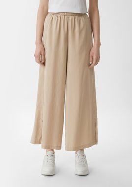 comma casual identity 7/8-Hose Relaxed: Culotte aus Lyocell Garment Dye