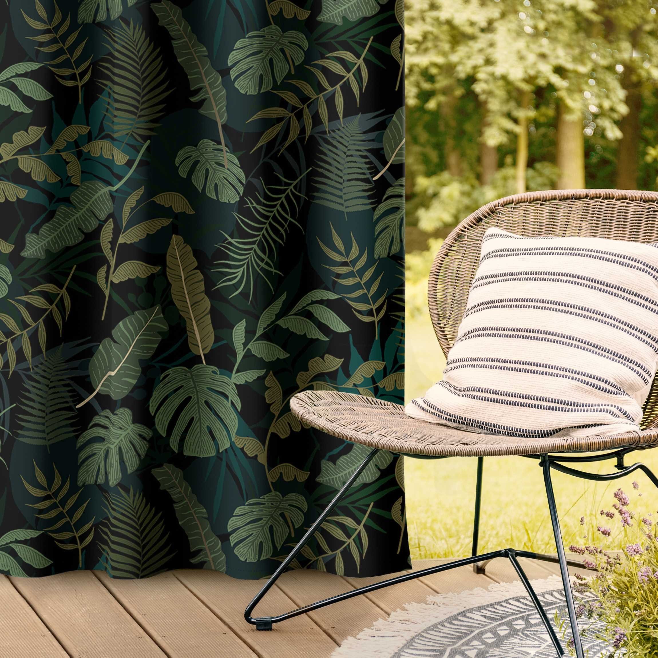 Bilderdepot24 Outdoorvorhang Wetterfest Gardinen Natur Tropisch günstig online kaufen