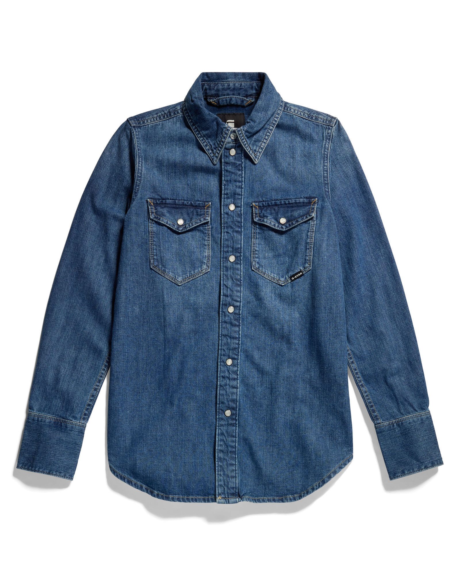G-STAR Langarmshirt Slim Western Hemd
