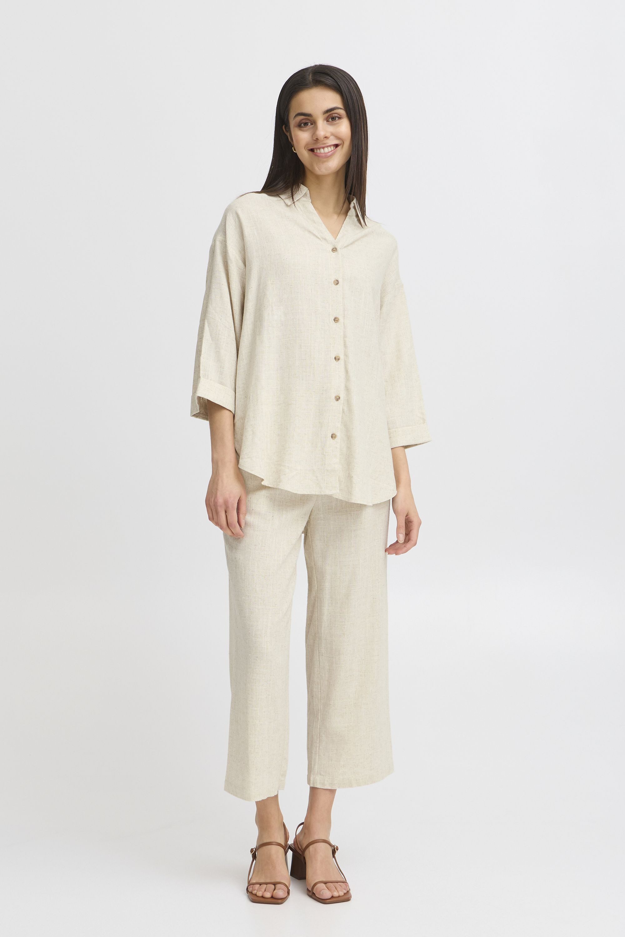 fransa Langarmhemd Langarm - Hemd FRJUNA