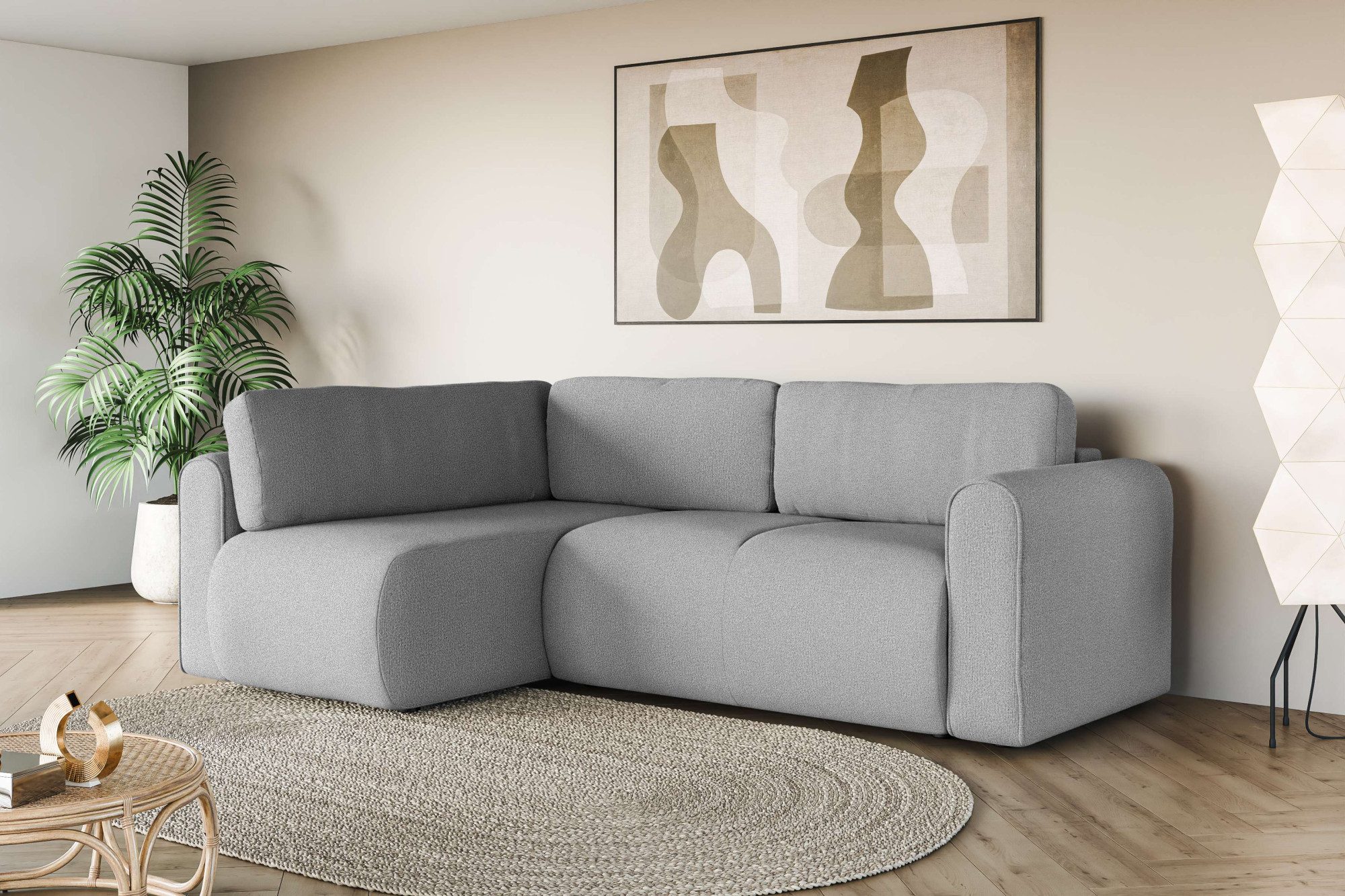 INOSIGN Ecksofa Zacharia wahlweise Schlafsofa mit günstig online kaufen