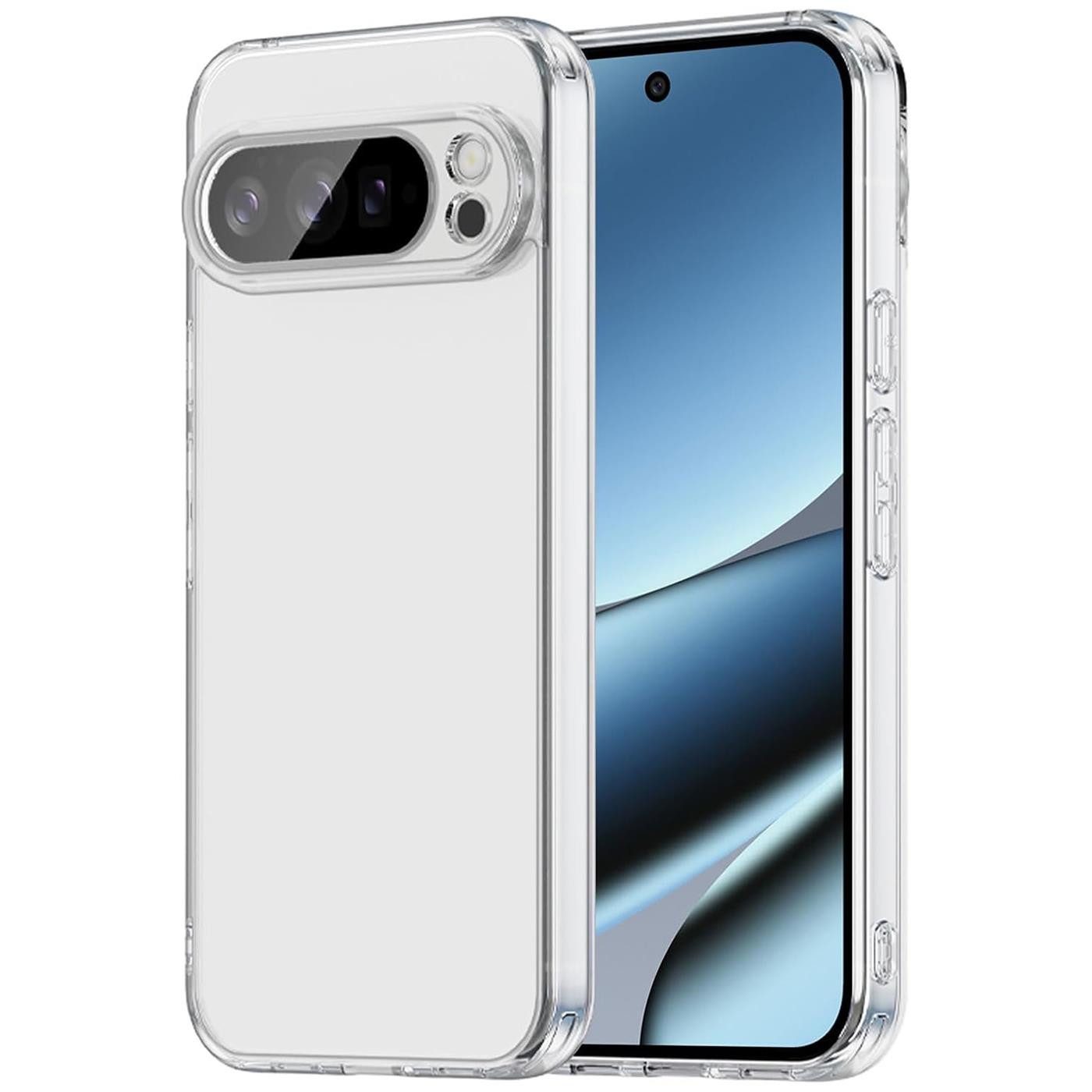 CoolGadget Handyhülle Transparent Ultra Slim Case für Google Pixel 10 Pro 6,3 Zoll, Silikon Hülle Dünne Schutzhülle für Pixel 10 Pro Hülle